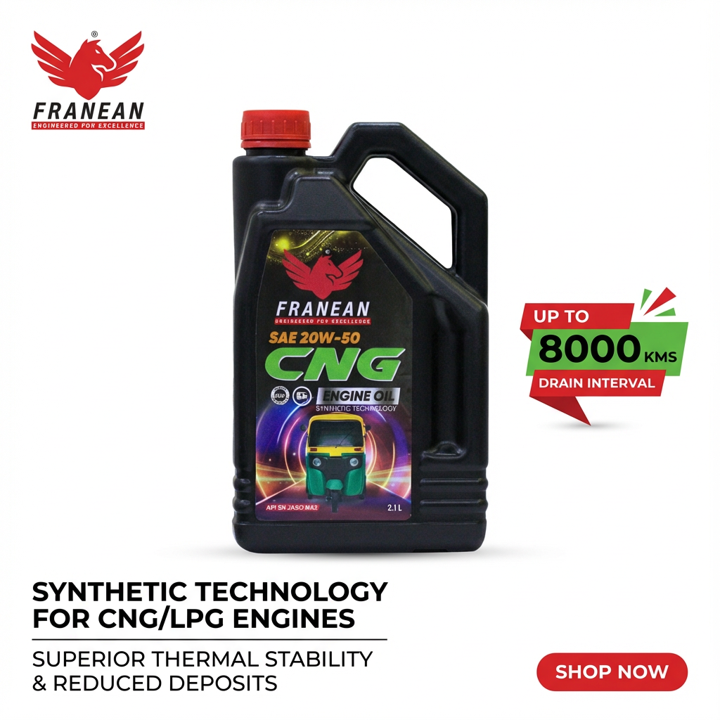 CNG 20W50 Engine Oil (Synthetic Technology)