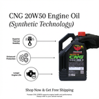 CNG 20W50 Engine Oil (Synthetic Technology)