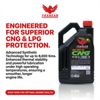 CNG 20W50 Engine Oil (Synthetic Technology)