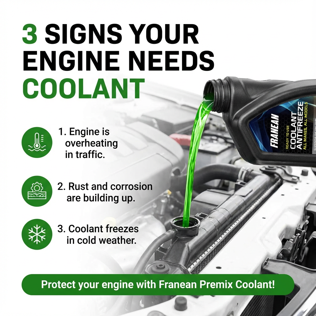Premix Radiator Antifreeze Coolant - GREEN