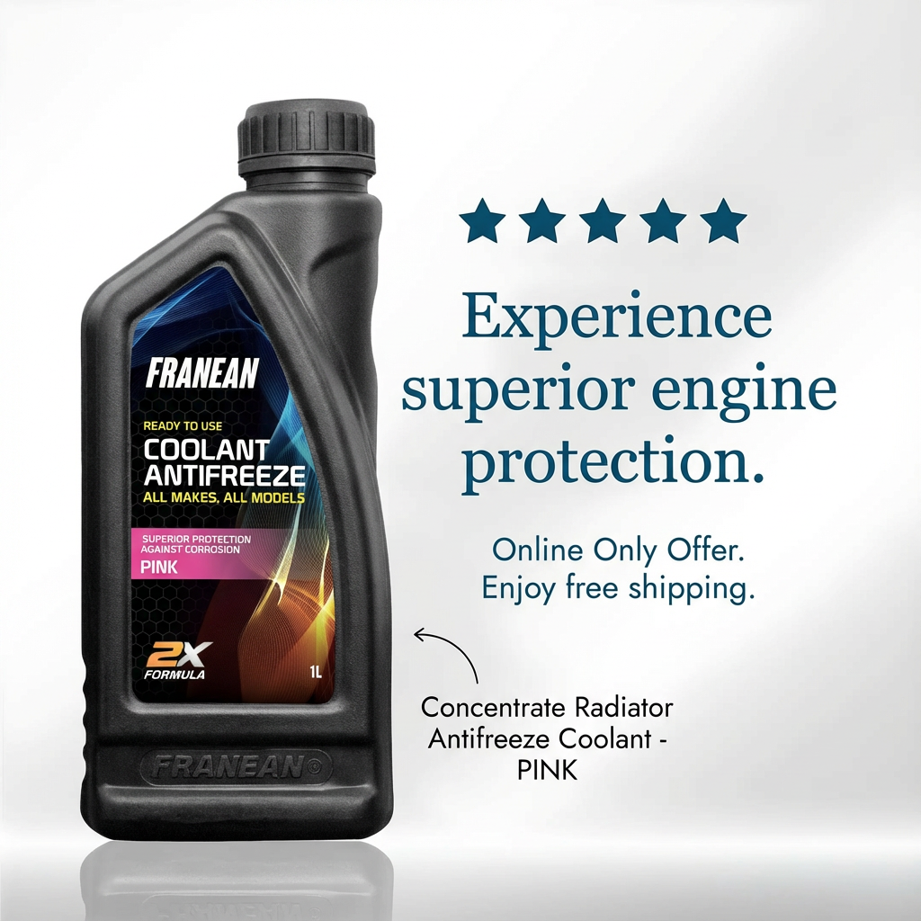 Concentrate Radiator Antifreeze Coolant - PINK