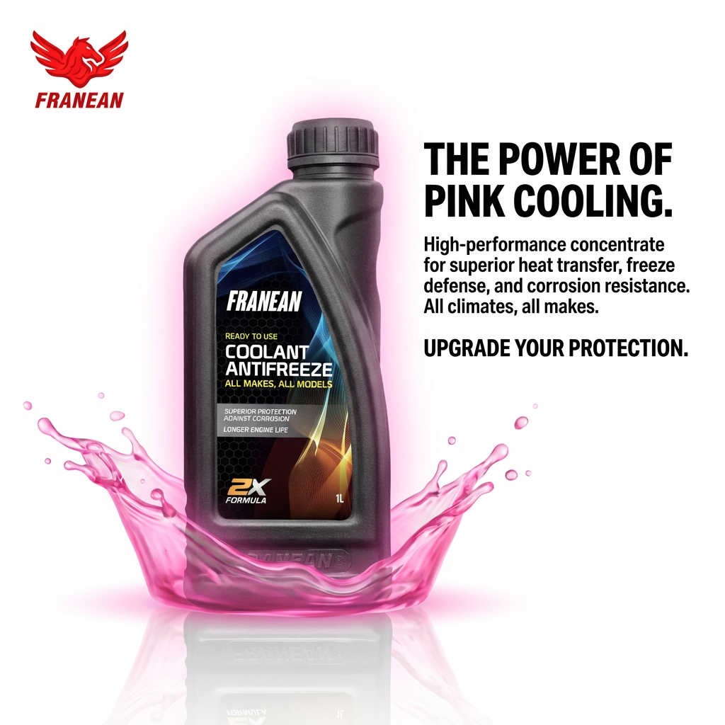 Concentrate Radiator Antifreeze Coolant - PINK