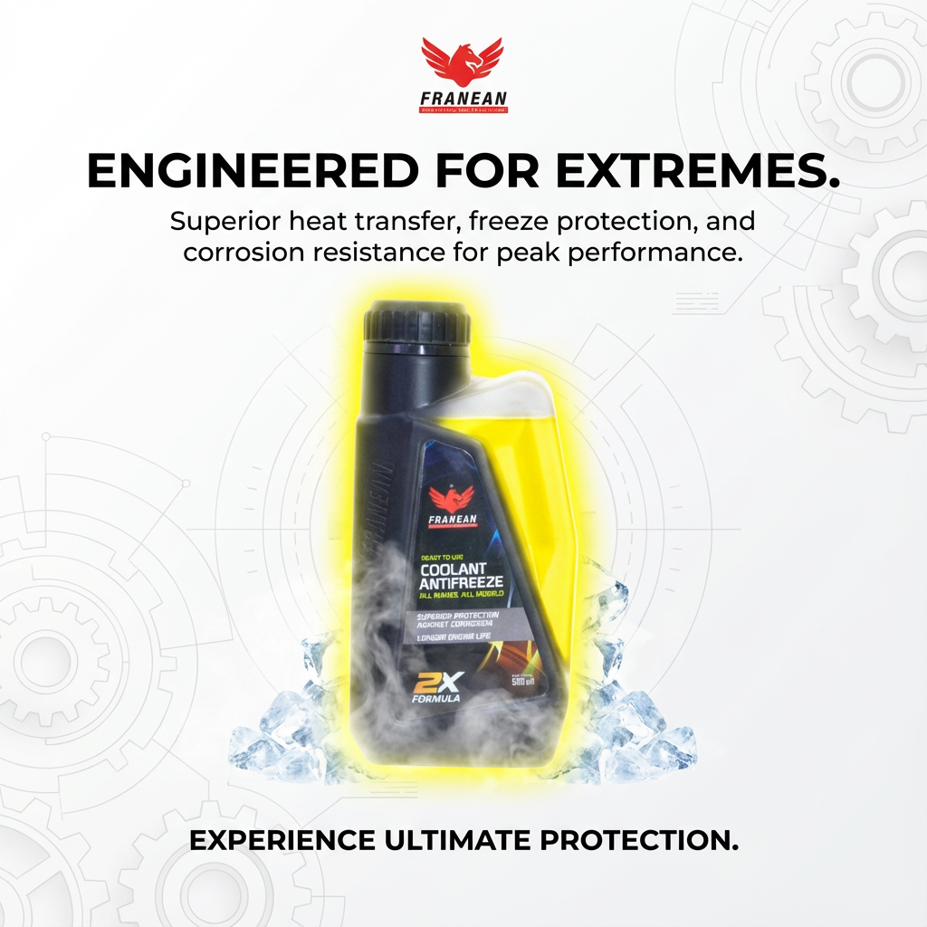 Concentrate Radiator Antifreeze Coolant - YELLOW