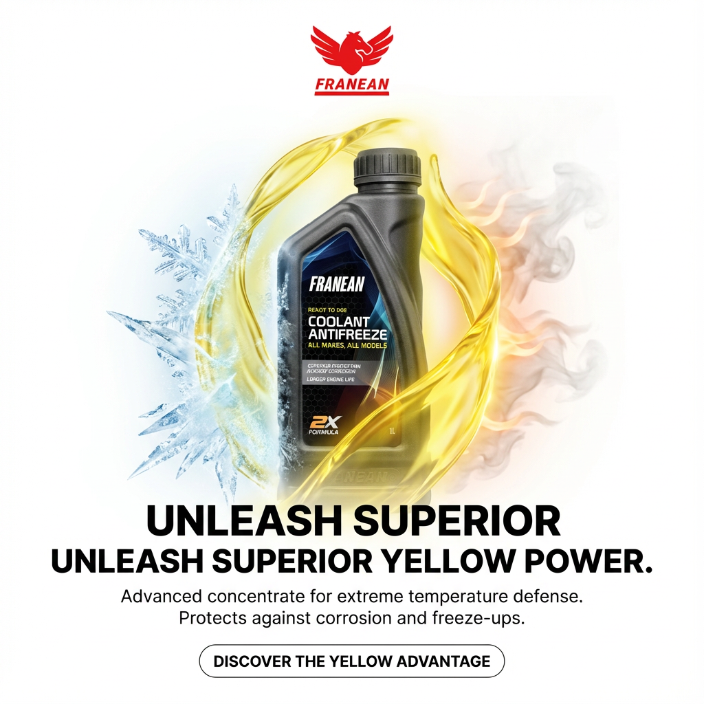 Concentrate Radiator Antifreeze Coolant - YELLOW