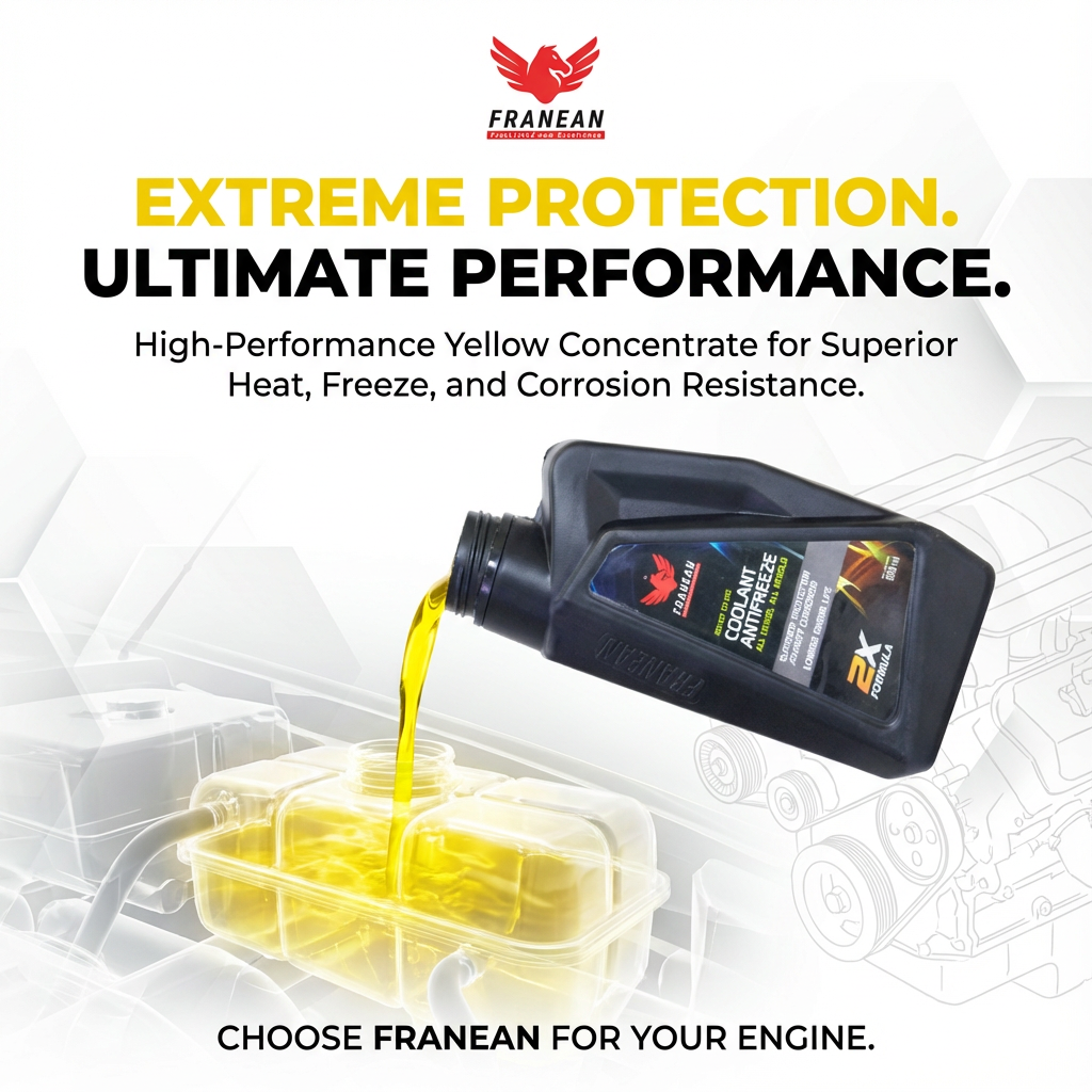 Concentrate Radiator Antifreeze Coolant - YELLOW