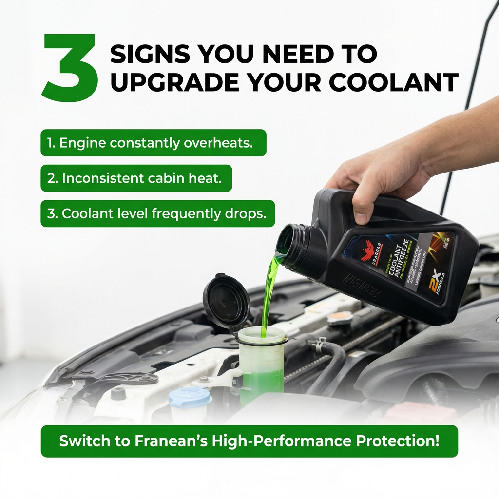 Concentrate Radiator Antifreeze Coolant - GREEN