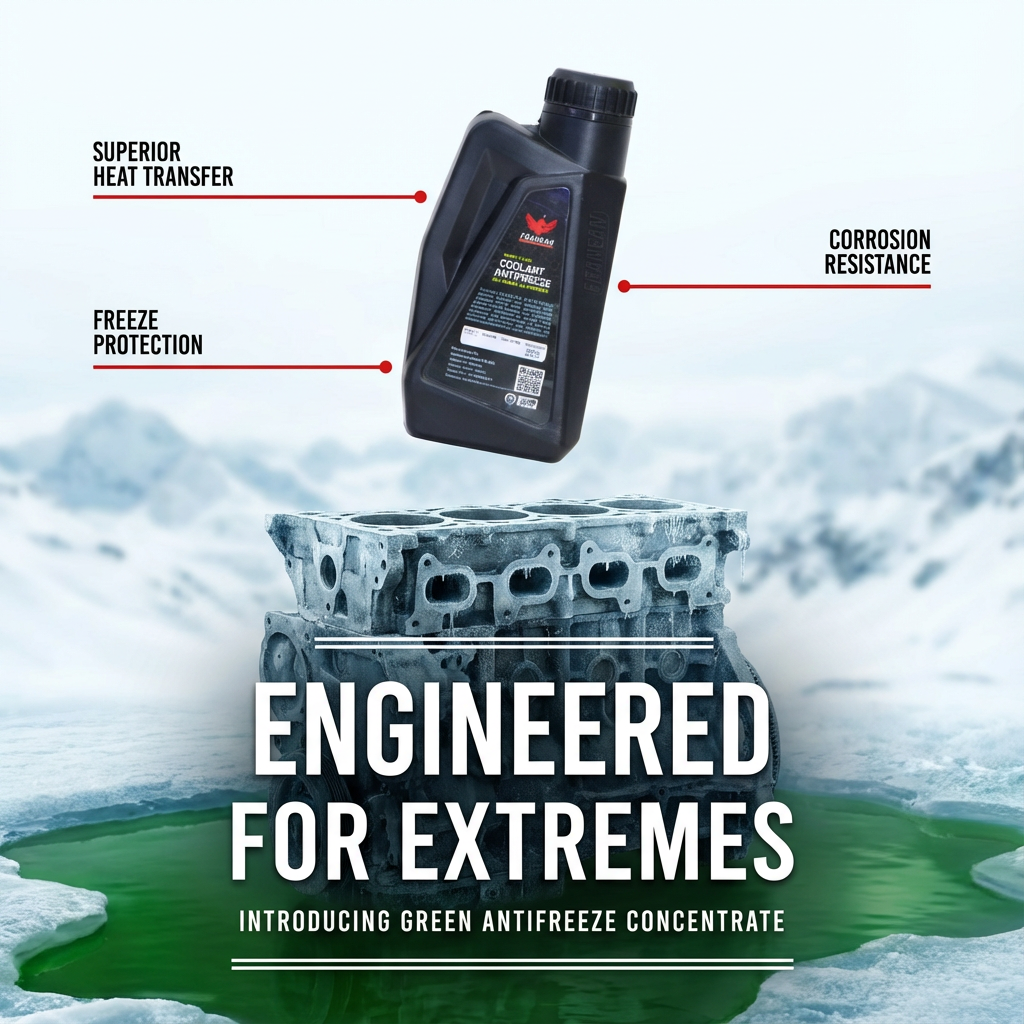Concentrate Radiator Antifreeze Coolant - GREEN
