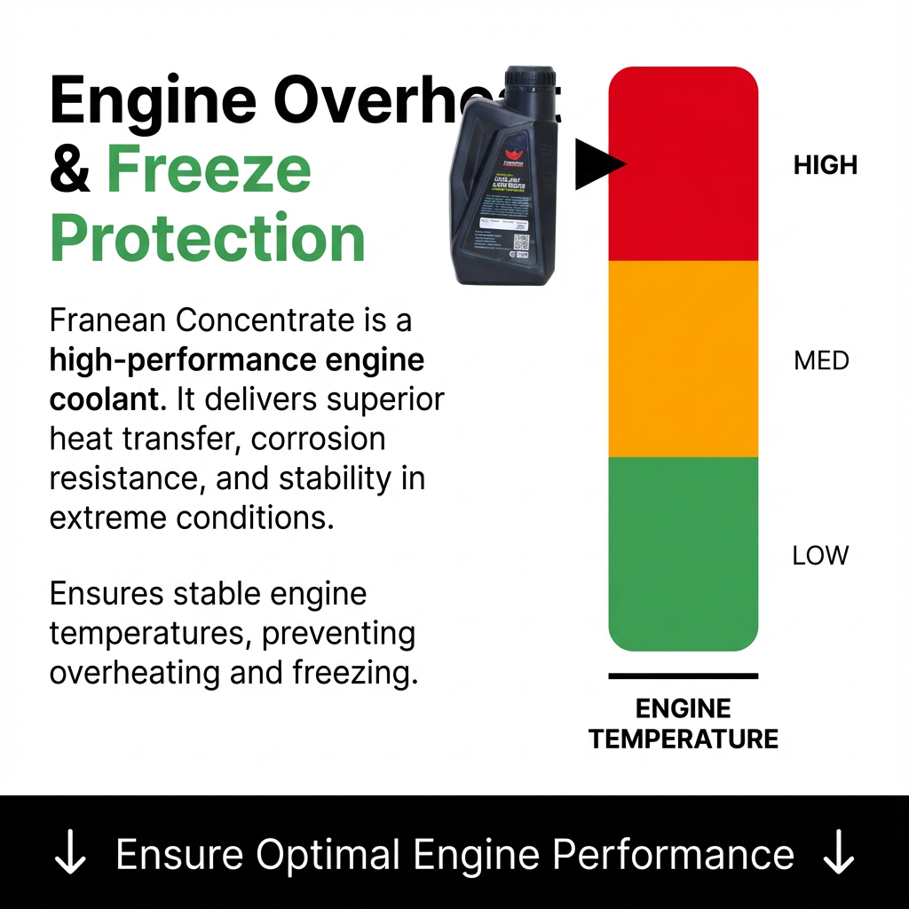 Concentrate Radiator Antifreeze Coolant - GREEN