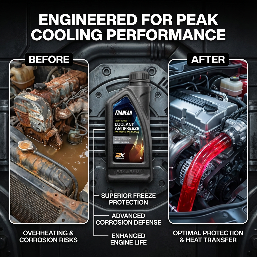 Concentrate Radiator Antifreeze Coolant - RED