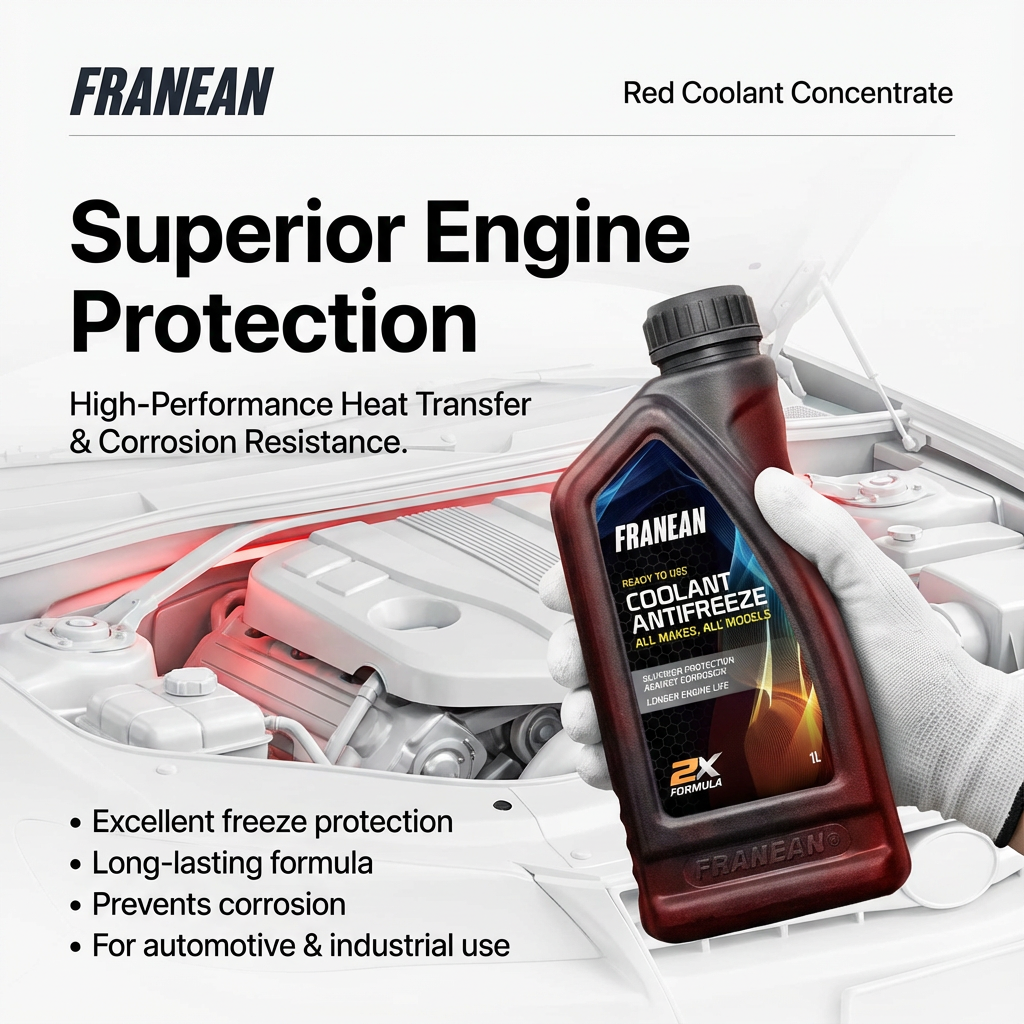 Concentrate Radiator Antifreeze Coolant - RED