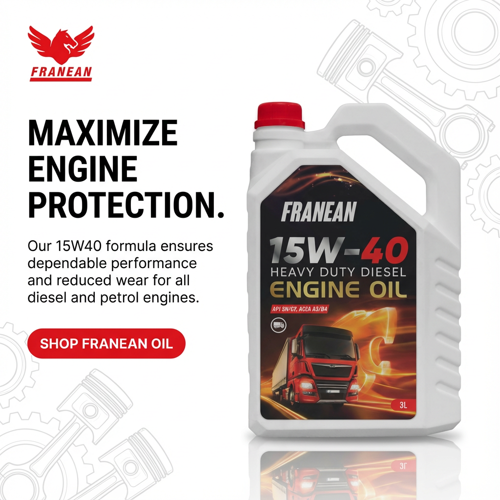 Heavy Duty 15W40 Engine Oil