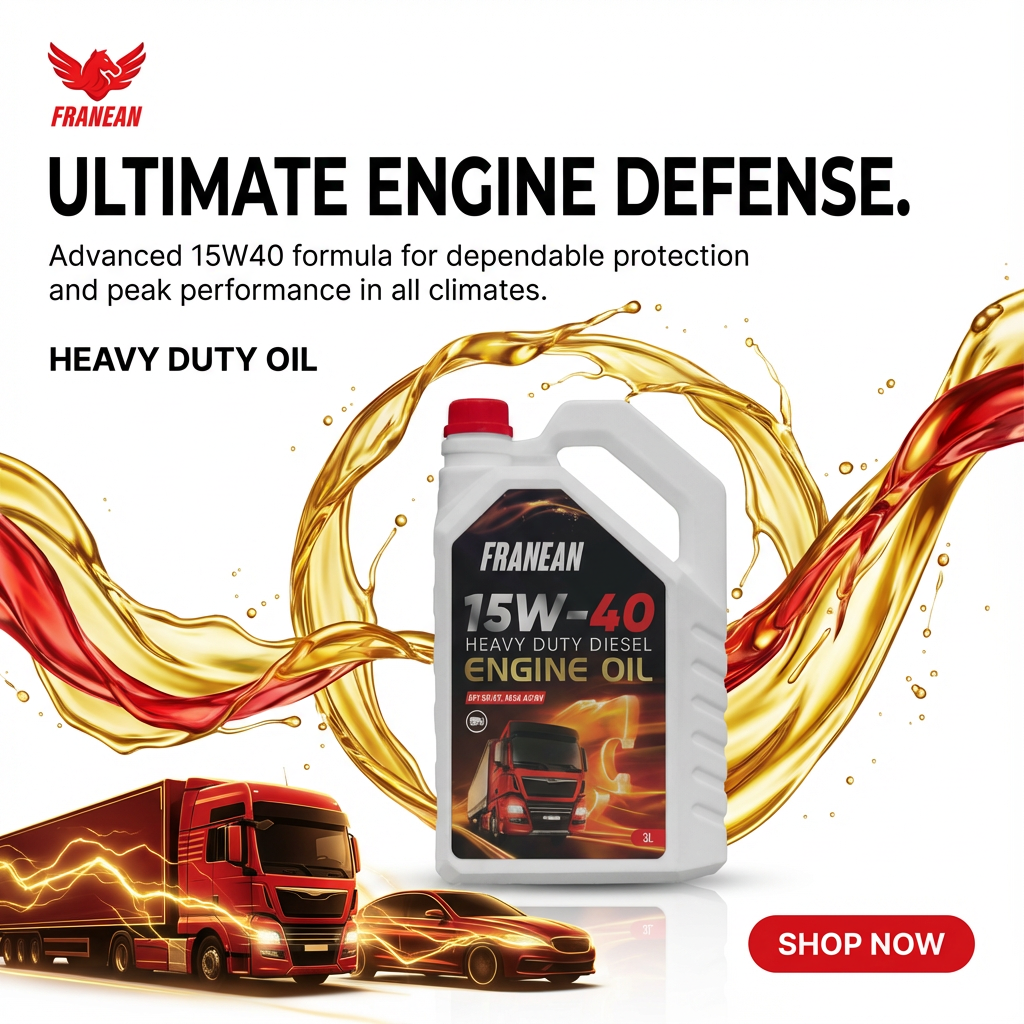 Heavy Duty 15W40 Engine Oil