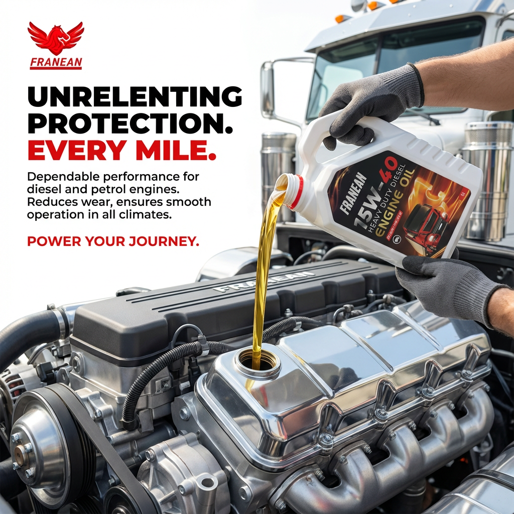 Heavy Duty 15W40 Engine Oil