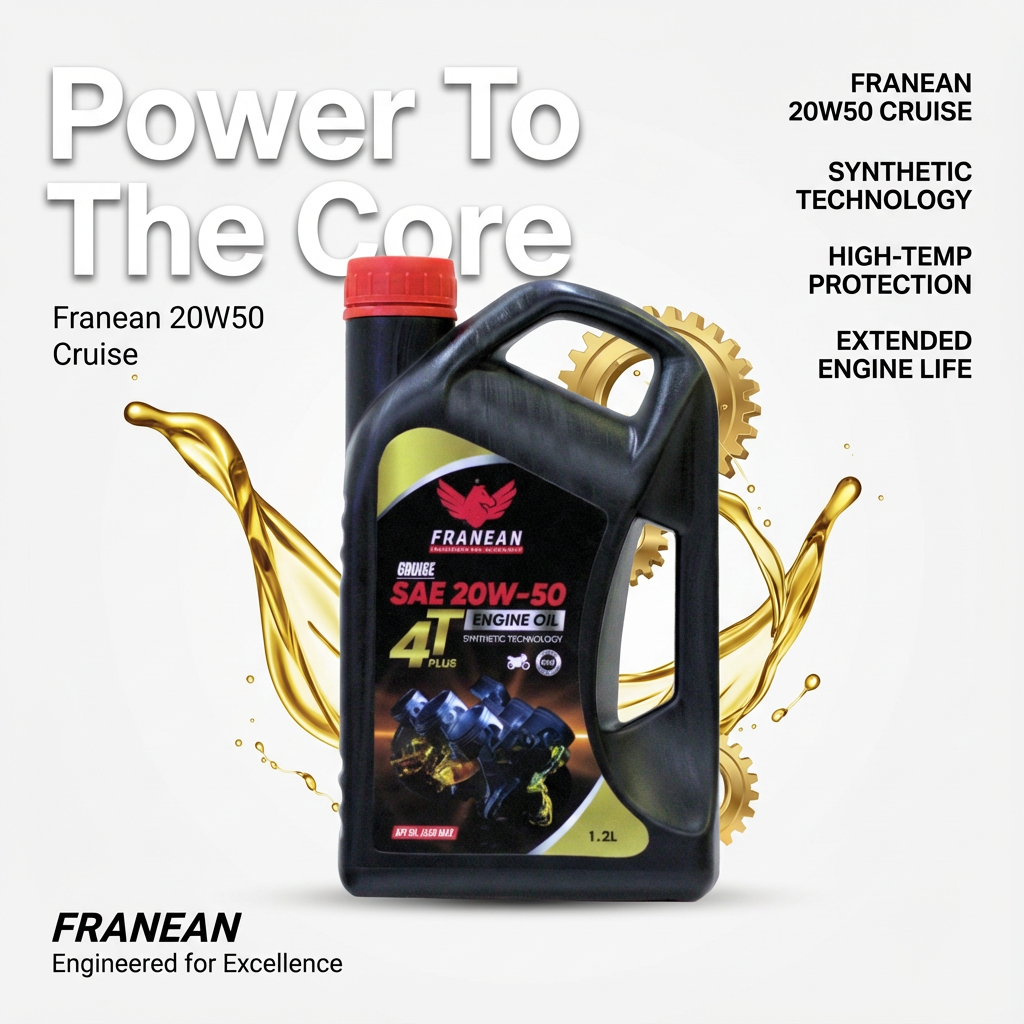 Franean 20W50 Cruise Engine Oil (Synthetic Technology)