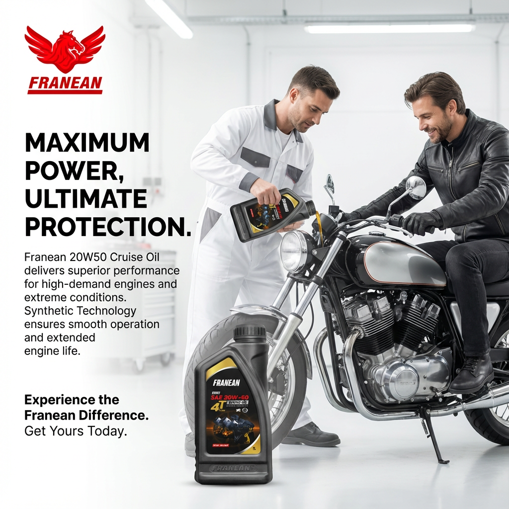 Franean 20W50 Cruise Engine Oil (Synthetic Technology)