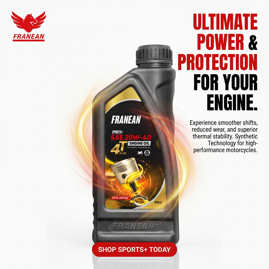 Franean 20W40 Sports Plus Engine Oil (Synthetic Technology)