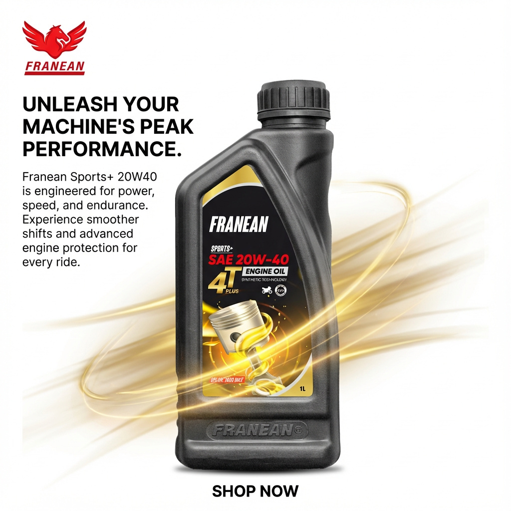 Franean 20W40 Sports Plus Engine Oil (Synthetic Technology)