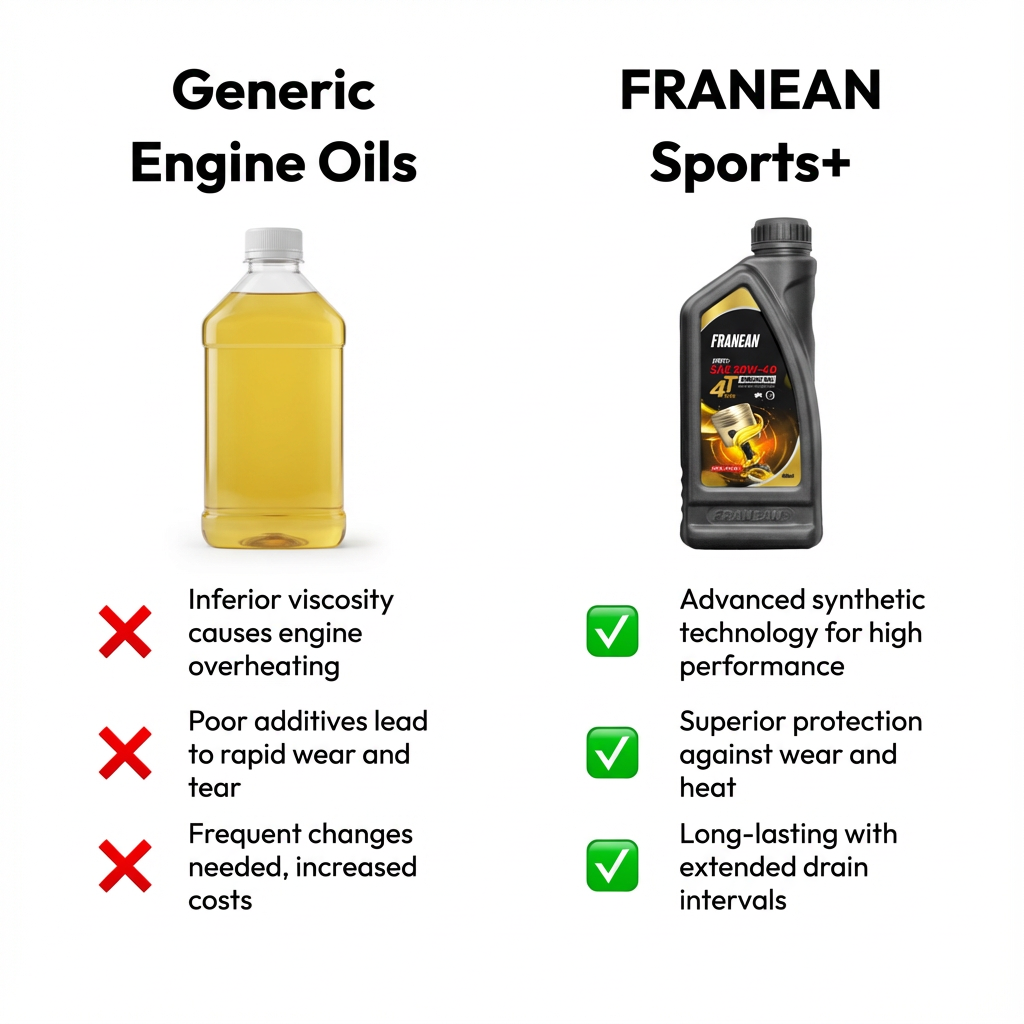 Franean 20W40 Sports Plus Engine Oil (Synthetic Technology)