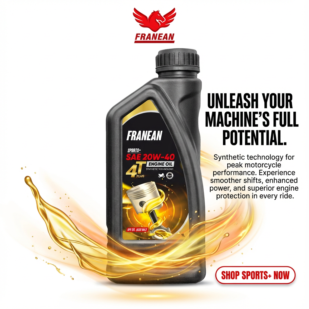 Franean 20W40 Sports Plus Engine Oil (Synthetic Technology)