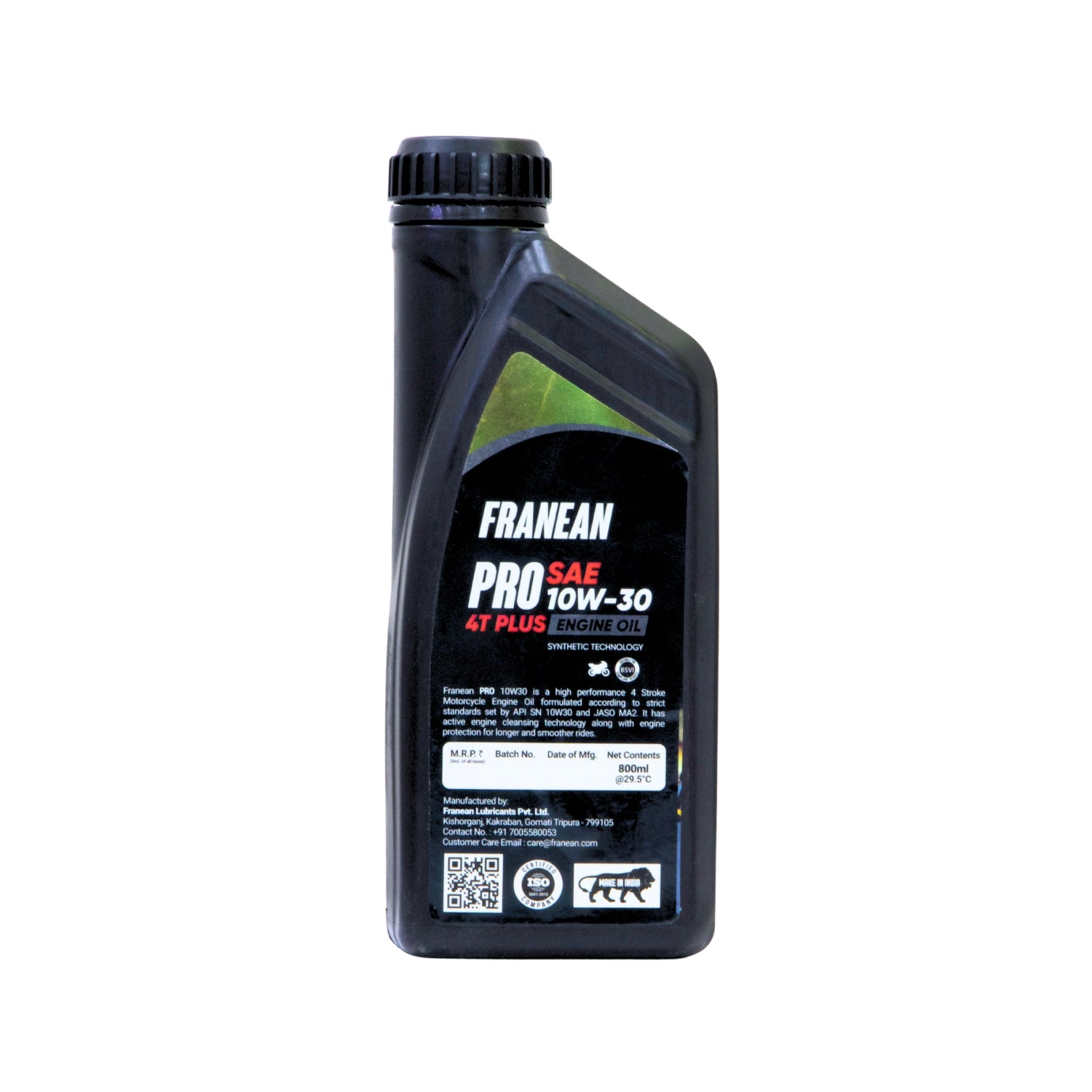 Franean 10W30 PRO Engine Oil (Synthetic Technology)