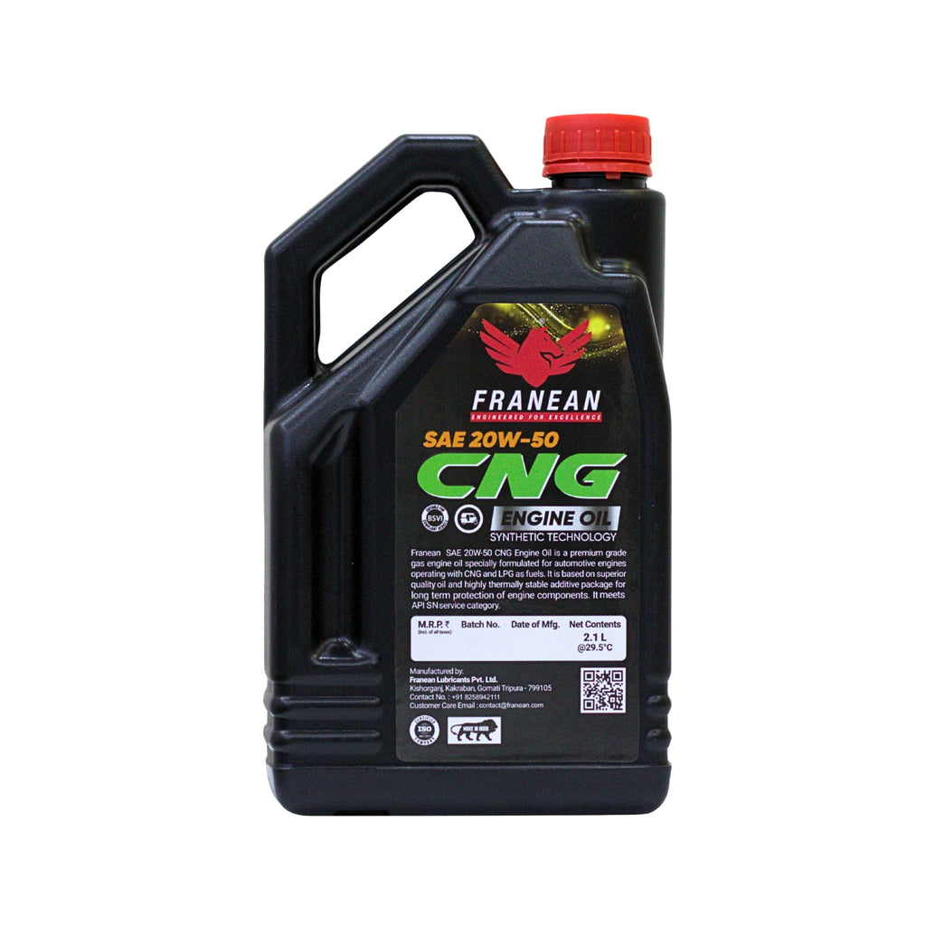 CNG 20W50 Engine Oil (Synthetic Technology)